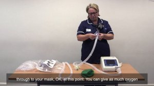 How to set up a non-invasive ventilation (NIV) machine for CPAP