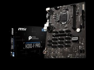 Материнка для майнинга MSI H310-F PRO - Анбоксинг, первый взгляд, фишечки