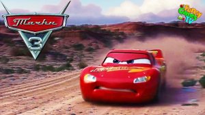 ПЕРВЫЙ ЗАЕЗД По у ТАЧКИ 3 детская игра про Молнию Маккуина тачки гонки видео Cars 3