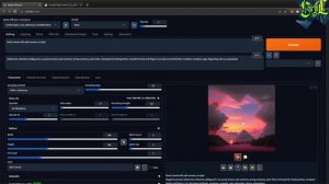 АРТ С ЛОГОТИПОМ в STABLE DIFFUSION