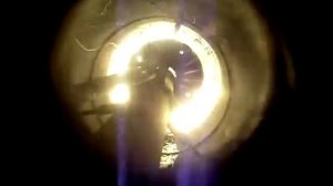 Водно мазутная эмульсия - горение Water fuel oil emulsion - burning