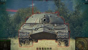 ИС 7 зоны пробития без голды