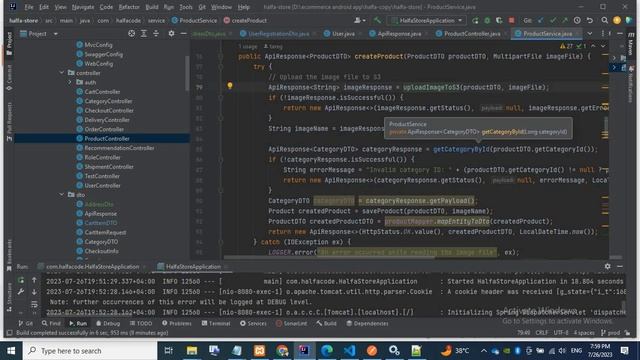 Building an E-commerce REST API with Spring Boot, MySQL, DTO, Postman Testing, AWS S3 Integration смотреть онлайн