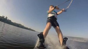 Водные лыжи  8 лет
