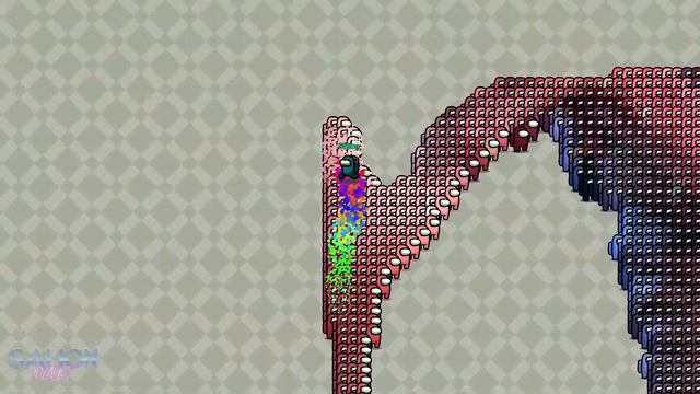 Super Impostor Pixel Art in Among Us смотреть онлайн