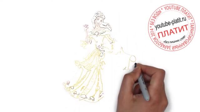 Спящая красавица онлайн Как за 55 секунд нарисовать спящую красавицу поэтапно смотреть онлайн