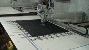 Комплект оборудования для набивки пухом и стежки пуховиков