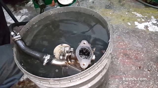 Причина попадания выхлопных газов в систему охлаждения на VW Passat 2.0d CR (CAGC) смотреть онлайн