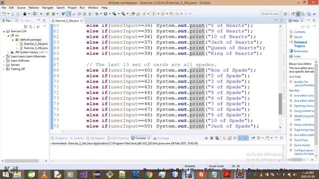 Introduction To Java Programming Exercise 3 24a смотреть онлайн