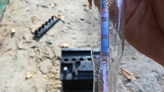 Измеряем ёмкость аккумулятора, как пользоваться Ареометром. смотреть онлайн