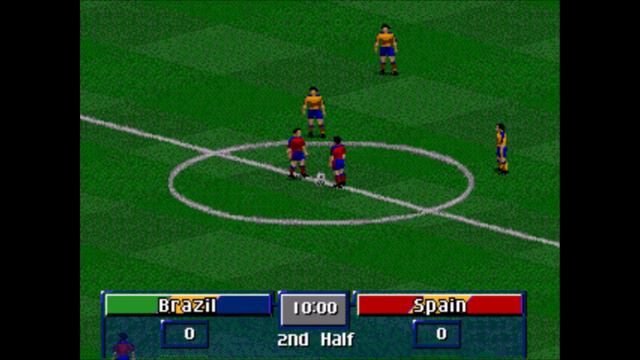 FIFA Soccer 96 (Sega Genesis) - Brazil vs. Spain смотреть онлайн