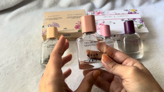 Zara perfumes / Nude bouquet, fields at nightfall, orchid and gardenia смотреть онлайн