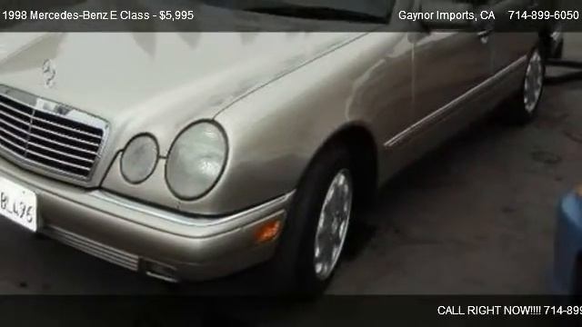 Mercedes-Benz E Class e 320 @ Gaynor Imports смотреть онлайн