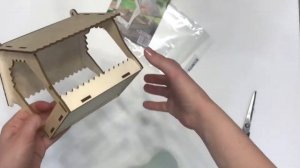 Собираем и красим кормушку для птиц???Кормим птиц зимой❄️?