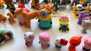 КИНДЕРЫ ИГРУШКИ/моя коллекция игрушек из киндеров сюрпризов.
