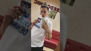 Саша Артёмова и Евгений Кузин в сторис 21.06.2019.
