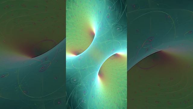 Пространство счастья, пространство музыки, фрактальная визуализация полёта 🛸 #музыка #звук #shorts