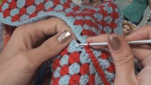 Сшиваем детали(мотивы) соединительным столбиком.avi