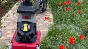 Измельчитель ЗУБР 40-2500. Из коробки сразу в бой!! Первый опыт, от травы до веток.