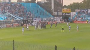 Primera División SuperLiga. Temperley 2-4 Vélez. Gol de Lucas Robertone