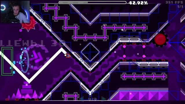 КАК ПРОЙТИ ЭКСТРИМ ДЕМОН QUANTUM PROCESSING? | Geometry Dash