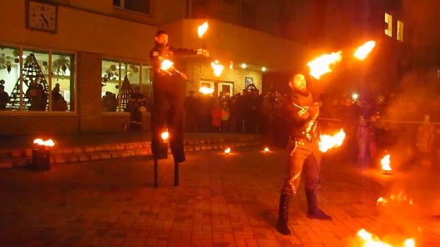 Открытие елки Дормаш 2020 Песни, сказка, Fire show смотреть онлайн
