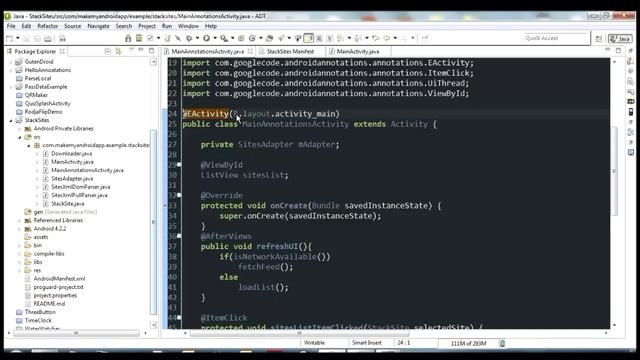 Android Programming Tutorial - More In-Depth Annotations