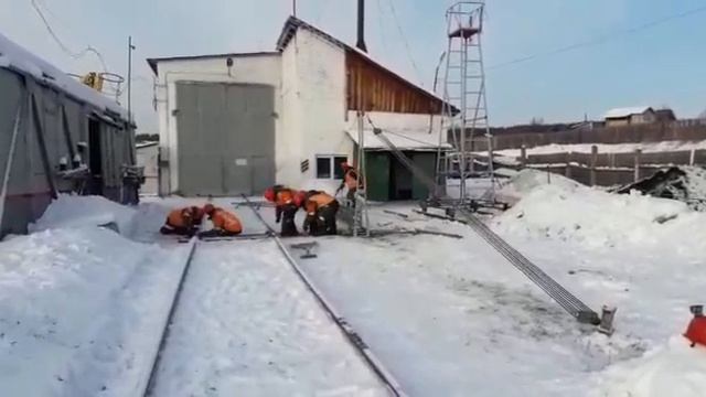 Опора контактной сети временного восстановления ж д смотреть онлайн