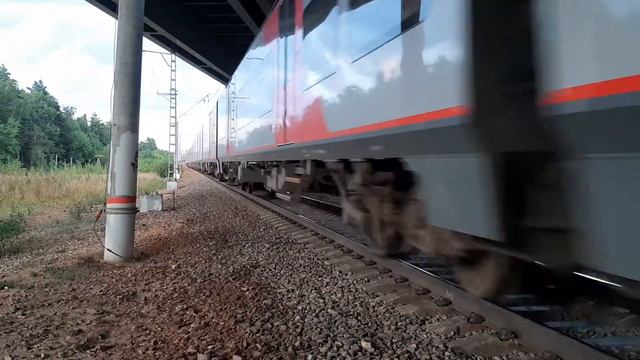 Электропоезд ЭС1-045 "Ласточка" сообщением (Москва-Смоленск) смотреть онлайн