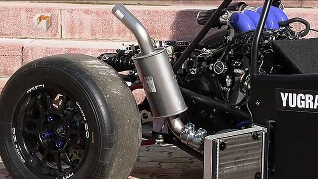 В Ханты-Мансийске построили гоночный болид смотреть онлайн