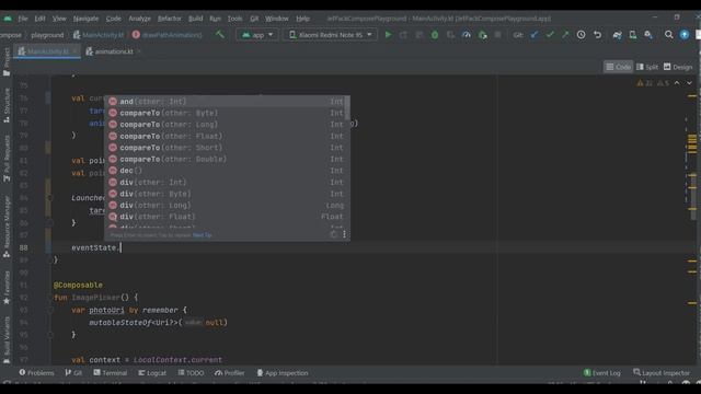 Animated Canvas, draw path | Android Jetpack Compose #12 смотреть онлайн
