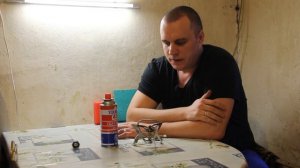 Портативная газовая горелка на бытовой газовый баллон