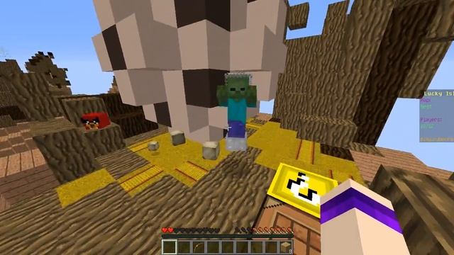 ЖУТЬ КАК НЕ ВЕЗЕТ (ЕЩЁ И СПРУТ) — Minecraft Lucky Islands смотреть онлайн