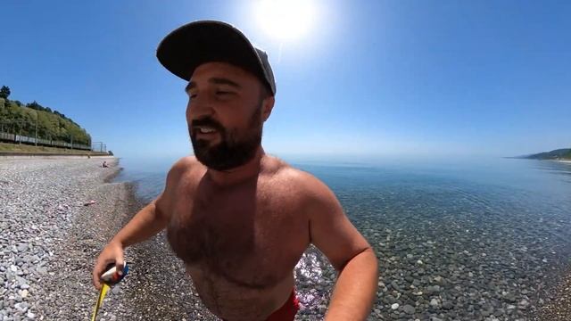 Лазаревское 2022 температура моря 30 мая, какая глубина для детей! смотреть онлайн