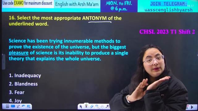 SSC CHSL 2024 | English Previous Year's Questions | CHSL 2023 Tier 1, Shift 3 | Arsh Chhabra