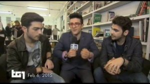 Il Volo on TG 1 - Feb 6-7, 2015