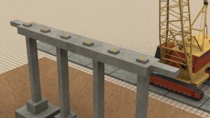 Строительство балочного моста.avi