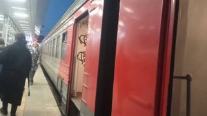 Информатор дальше Курского Вокзала в ЭД4М-0100.