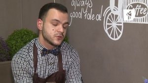 Утренний эфир / Создаем рисунки на кофе