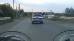 ПОГОНЯ ДПС ЗА УГНАННОЙ ПЬЯНОЙ ШЕСТЕРКОЙ