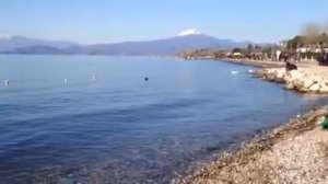 озеро Гарда зимой