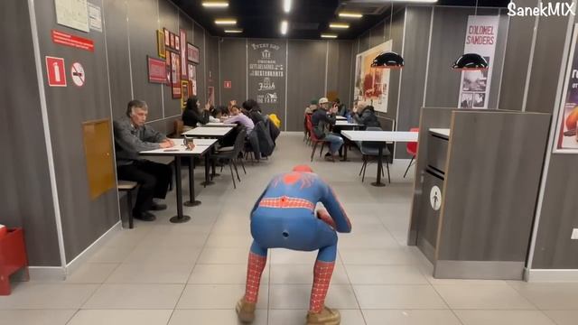 НАСТИГЛИ ЗА ПАРКУР! ЧЕЛОВЕКА ПАУКА ?️