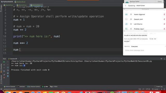 Python for Network Engineers - Operators in Python