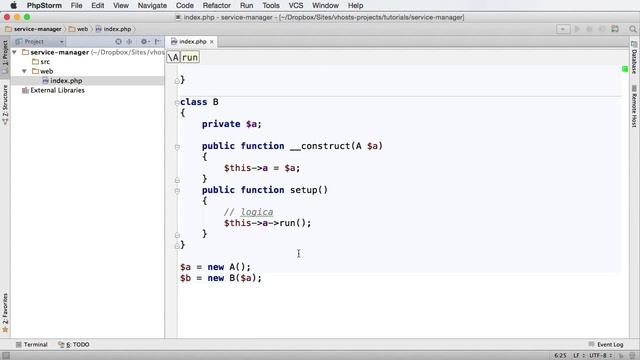 Dependency Injection e ServiceContainer com PHP смотреть онлайн