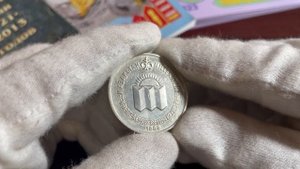 Монета Казахстана.Смена тысячелетия - 2000 год