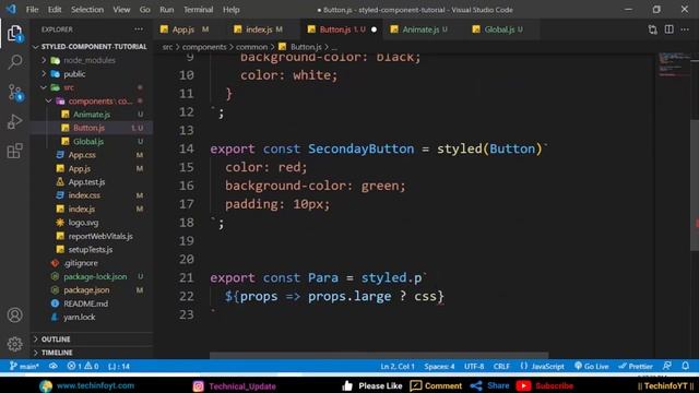 #9 CSS Helpers in styled components | Complete Styled Components Tutorials(Hindi/Urdu)