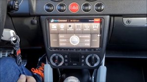 Audi TT 8N MK1, conversión de 1 DIN a  DIN e instalación de equipo Android de 9"