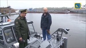 Опытный образец буксирно-моторного катера БМК проекта 02630