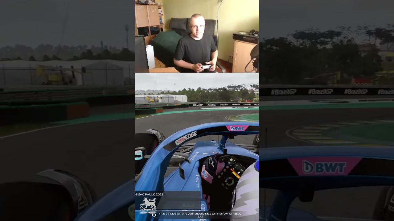 Мы не услышали EZ в Team Radio F1 23 #lesuperdz96 #shorts #f123 #f123career