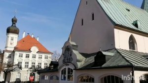 Бавария.Едем в гости. Прогулка по городу. Красивые места.